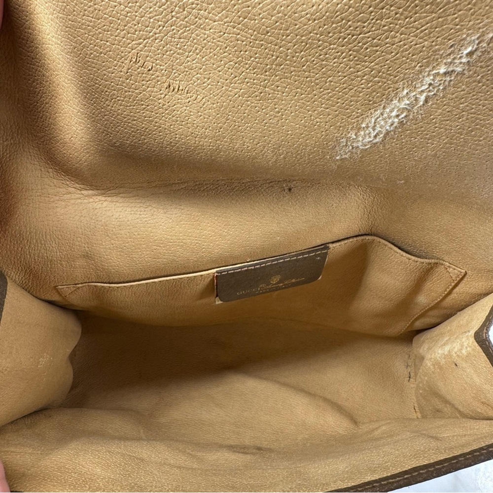 100% Authentic Vintage Gucci Supreme GG Monogram Clutch / Crossbody Bag - Picture 3 of 13